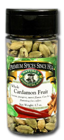 Cardamom Pods (Fruit), 1.7 oz 