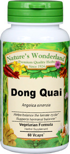 Dong Quai Capsules - 700 mg, 60 Veg Capsules (Angelica sinensis)