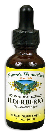 Elderberry Extract, 1 fl oz  / 30ml (Nature's Wonderland)
