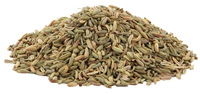 Fennel Seed, Organic, Whole, 16 oz (Foeniculum vulgare)