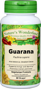 Brazilian Cocoa Capsules - 700 mg, 60 Veg Capsules (Paullinia cupana)
