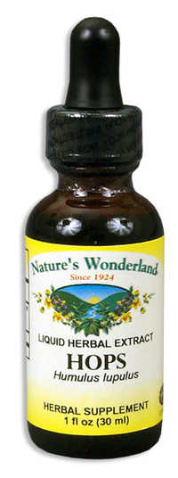 Hops Liquid Extract, 1 fl oz / 30ml (Nature's Wonderland)