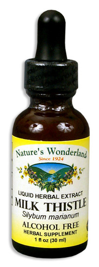 Milk Thistle Seed Extract, Alcohol Free, 1 fl oz / 30ml (Nature's Wonderland)