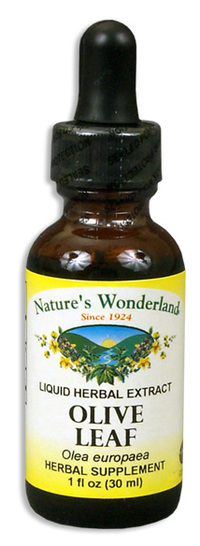 Olive Leaf Liquid Extract, 1 fl oz / 30ml (Nature's Wonderland)