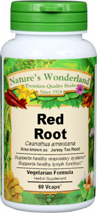 Red Root Capsules - 575 mg, 60 Veg Capsules (Ceanothus americanus)