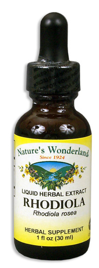 Rhodiola Liquid Extract, 1 fl oz / 30mL  (Nature's Wonderland)