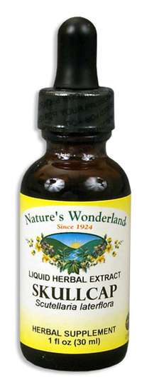 Skullcap Liquid Extract, 1 fl oz / 30 mL (Nature's Wonderland)