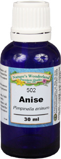Anise Essential Oil - 30 ml (Pimpinella anisum)