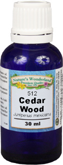 Cedar Wood Essential Oil - 30 ml (Juniperus mexicana)