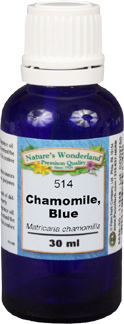 Blue Chamomile Essential Oil - 30 ml (Matricaria chamomilla)