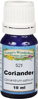 Coriander Essential Oil - 10 ml  (Coriandrum sativum)