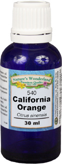 Orange Essential Oil, California - 30 ml (Citrus sinensis)