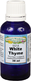 Thyme Essential Oil, White  - 30 ml (Thymus vulgaris)