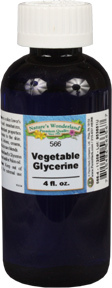Vegetable Glycerine, 4 fl oz