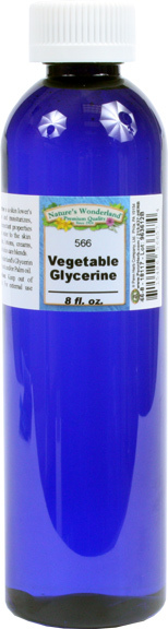 Vegetable Glycerine, 8 fl oz