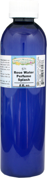 Rose Water Perfume Splash, 8 fl oz