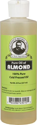 Almond Oil, 8 fl oz (Uncle Harry's)