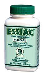 ESSIAC&reg; Vegicaps - 500 mg, 60 capsules (Essiac Canada Int'l Inc.)