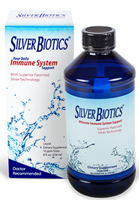 CLEARANCE SALE: Silver Biotics&reg; Silver Liquid - 10 ppm, 8 fl oz (American Biotech Labs)