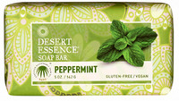 CLEARANCE SALE: Peppermint Soap Bar, 5 oz /142g (Desert Essence)