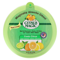 Citrus Magic Solid Air Freshener - Fresh Citrus Scent, 8 oz 
