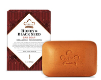 Honey &amp; Black Seed Soap Bar, 5 oz / 141g (Nubian Heritage)