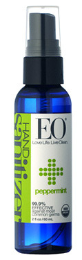 EO&reg; Hand Sanitizer Spray - Organic Peppermint, 2 fl oz / 60 ml (EO Products)