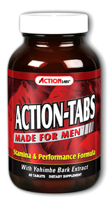Mens mouw top Action Tabs™ For Men, 60 tablets (Action Labs) - Penn Herb Co. Ltd.