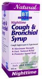 Nighttime Cough &amp; Bronchial Syrup, 8 fl oz (Boericke &amp; Tafel)