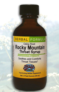 Osha Rocky Mountain Throat Syrup&#153;, 2 fl oz / 59ml (Herbs Etc.)