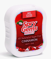 Spry&reg; Xylitol Mints - Cinnamon, 40 gems