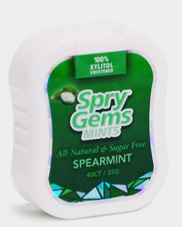 Spry&reg; Xylitol Mints - Spearmint, 40 gems