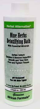 Nine Herbs Detoxifying Bath, 8 fl oz (African Formula)