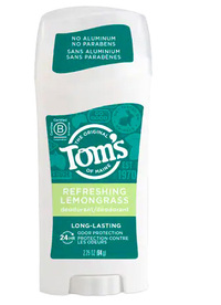 Long Lasting Deodorant Stick - Refreshing Lemongrass, 2.25 oz (Tom's of Maine)