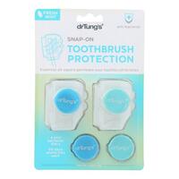 Snap-On Toothbrush Protection- Fresh Mint, 2 pack  (Dr. Tung's)
