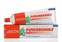 Power Smile Whitening Toothpaste, Powerful Peppermint, 6 oz/170g (Jason)