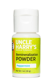Remineralization Powder - Peppermint, 1 oz/ 28g (Uncle Harry's)