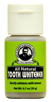 Tooth Whitener, 0.7 oz / 20g  (Uncle Harry's)