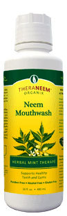Neem Mouthwash - Herbal Mint Therape, 16 fl oz / 480 ml  (Organix South)