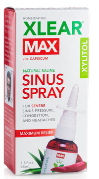 Xlear&reg; Max Saline Sinus Spray, 1.5 fl oz /45ml