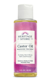Castor Oil, 4 fl oz (Heritage Store)