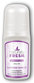 Naturally Fresh Crystal Deodorant Roll-On, Lavender Vanilla, 3 fl oz