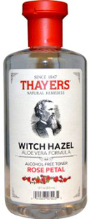 Alcohol-Free Rose Petal Witch Hazel Toner, 12 fl oz (Thayers)
