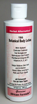 TBS Botanical Body Lotion, 8 fl oz / 240ml (African Formula)