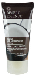 Coconut Hand and Body Lotion - Travel Size, 1.5 fl oz (Desert Essence)