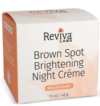Brown Spot Brightening Night Cream, 1.5 oz (Reviva Labs)