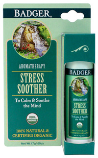 CLEARANCE SALE: Stress Soother Aromatherapy, 0.60 oz/17g (W.S. Badger Co.)