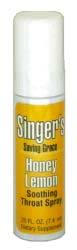 Singer's Saving Grace Throat Spray - Honey Lemon, 0.25 oz / 7.4ml (Herbs Etc.)