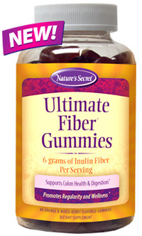 Ultimate Fiber Gummies, 48 fruit-flavored gummies (Nature's Secret)