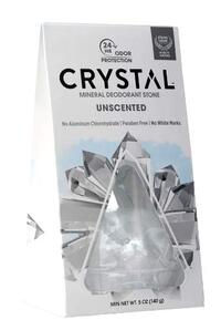 Crystal Mineral Deodorant Stone w/Dish, 5 oz